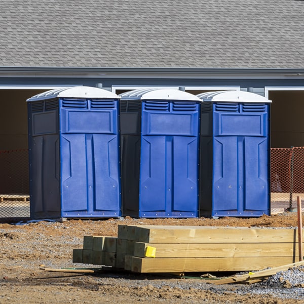 are there any restrictions on where i can place the porta potties during my rental period in Moraine OH